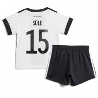 Tyskland Niklas Sule #15 Fotballklær Hjemmedraktsett Barn VM 2022 Kortermet (+ korte bukser)